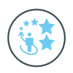 Black Circle With Utensils Restaurant Logo (1)